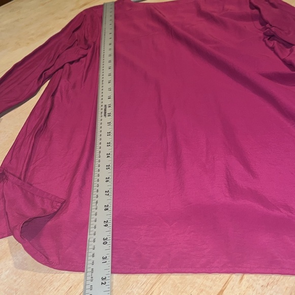 J. Jill Oversized Long Sleeve Blouse Tunic size Medium - Picture 5 of 9